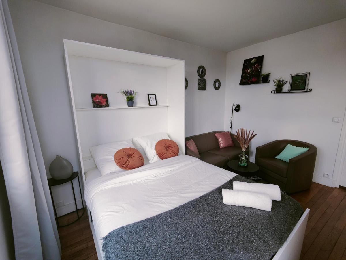 Studio Neuilly Seine - Champs Elysees - La Defense Daire Dış mekan fotoğraf