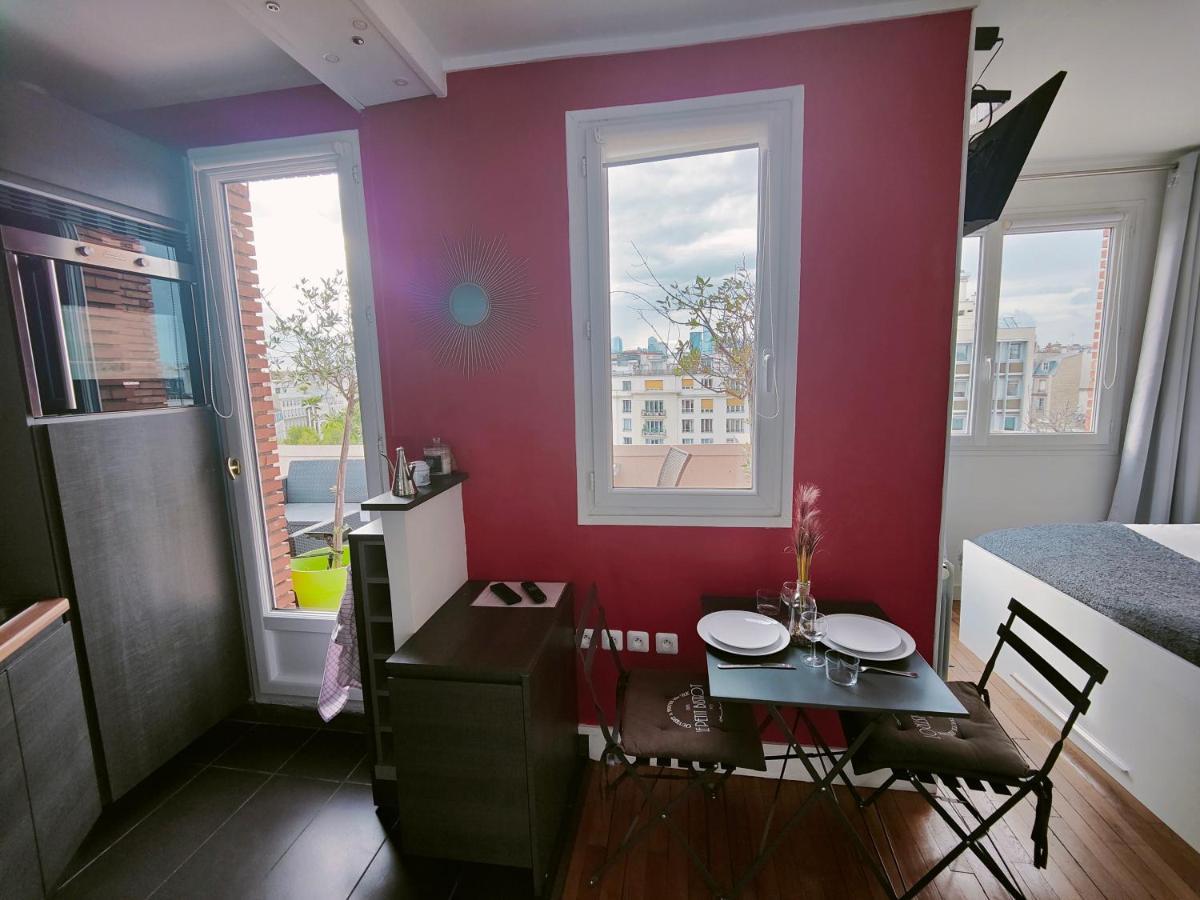 Studio Neuilly Seine - Champs Elysees - La Defense Daire Dış mekan fotoğraf